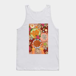 Indian sweets illustration Tank Top